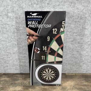 NARWHAL Dart Board Wall PROTECTOR Only Manual Fits All Bristle & Most Electronic